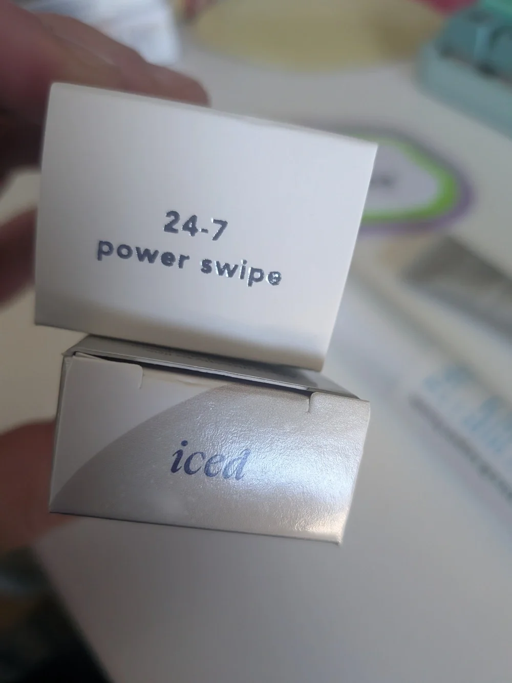 TULA 24-7 Power Swipe Cooling Eye Balm & Iced Glaze Lip Balm Duo NWT